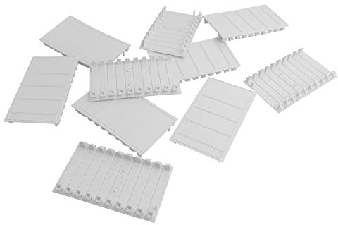 10Stk. Abdeckstreifen Blindstreifen 5 Module für Verteilerkasten Stromverteiler 5M DV-0694-ABD5-10 0694