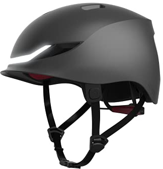Lumos Matrix Smart-Helm | Urban | Skateboard-, Roller- und Fahrradzubehör | Vorder- und Rücklicht (LED) | Blinker | Bremslichter | Bluetooth-Verbindung | Erwachsene: Männer, Frauen (Charcoal Black)