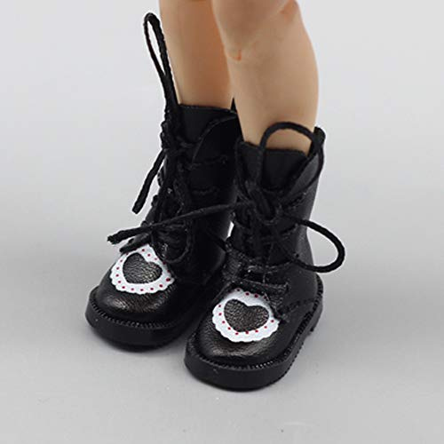 Uteruik BJD Doll Stivali Scarpe con Laccio per Bambola 1/6 SD Bambola Stivaletti Casual Abiti Accessorio Costume 1 Paio (#C)