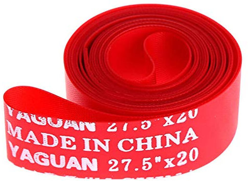 ihreesy Fahrradreifen Liner,2 Stück PVC Reifen Zwischenlage Felgenband 2cm Breit Fahrrad Felgenstreifen Mountainbike Rennrad Reifenschlauch Schutz für 27,5 Zoll Bike Reifen