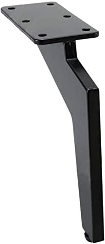 4 Pack Metal Furniture Feet Black Scythe Table Cabinet Feet Sofa Bed TV Cabinet Feet Tilt Furniture Feet (Color : 14.5 cm)