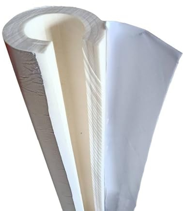 1m PE-Rohrisolierung Isolierschlauch geschlitzt für 22-219mm Rohrdurchmesser Isolierstärke 30mm, selbstklebend(219x30mm(8.6x1.1in))