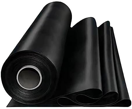 Gummiteichfolie, wasserdicht, für Gartenteich, undurchlässige Teichfolie, HDPE-Dichtung, 2 x 2 m, 2 x 10 m, 4 x 6 m, 5 x 8 m, 5 x 10 m, für Gartenteichbau und Zubehör, Wasserbecken (Größe: 1 x 1 m