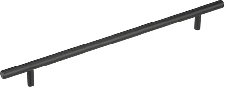 Amerock stång drar 256 mm (10-1/16 tum) center-till-center matt svart skåpdragning, BP40519MB