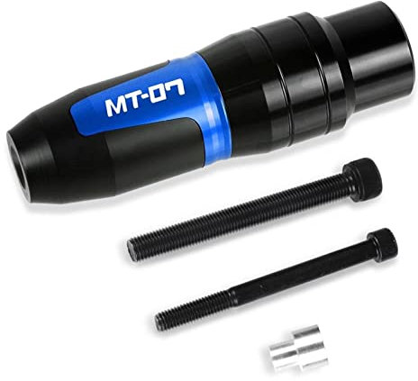 Sturzpads Motorrad Für Y┐amaha MT-01 MT-07 MT-09 MT-03 MT03 MT07 MT09 MT01 Motorrad Auspuff Crash Pads Sturzpads Schutz Fallschutz(Blue,MT-07 1 Piece)
