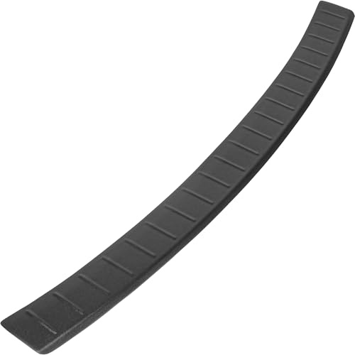 RECAMBO | Protector de Parachoques Trasero de plástico ABS | Compatible con Skoda Roomster / 5J | año de fabricación 2006 2015 | Resistente y Adaptable | protección Borde de Carga