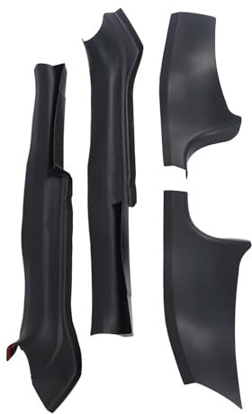 Acouto 4pcs Porta Davanzale Protettore Abrasione Sostituzione per il Davanzale per il 2017 a 2023 Porta Protectordoor Entry Guarddoor Accuffi Platefront Posteriore Accumulo di Ingresso Plassoor