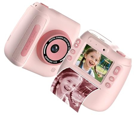 Stampa la macchina fotografica dei bambini con la macchina fotografica digitale adatta ai bambini di funzione dello zoom del doppio della scheda di memoria 64GB
