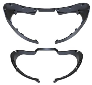 Globular Cluster FIVR2 Magnetic Facial Interface Frame for PS VR2 | Easy Swap to Open Face Mode - No Pressure on Cheek or Nose - Easy Clean