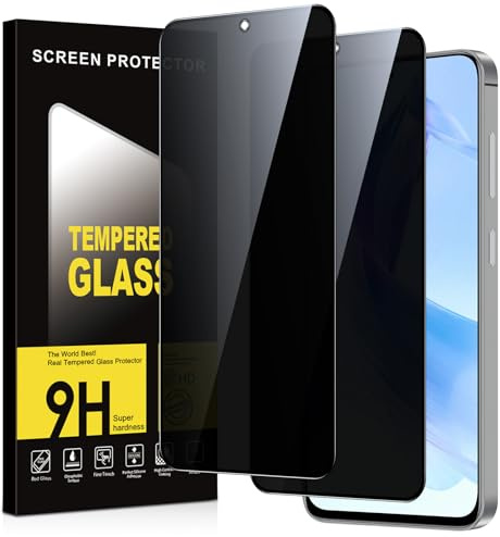 Micnkifo Privacy Pellicola Protettiva per Honor 90 Lite 5G Vetro Temperato,Durezza 9H Anti-Spy Protezione Schermo,Anti-Graffio Senza Bolle Anti-Spia Vetrino Protettivo,2 Pezzi