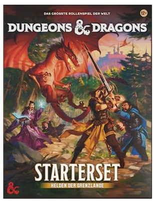 Dungeons & Dragons Starter Set: Helden der Grenzlande | D&D Fantasy-Abenteuerspiel für 3–5 Spieler (Deutsche Version)