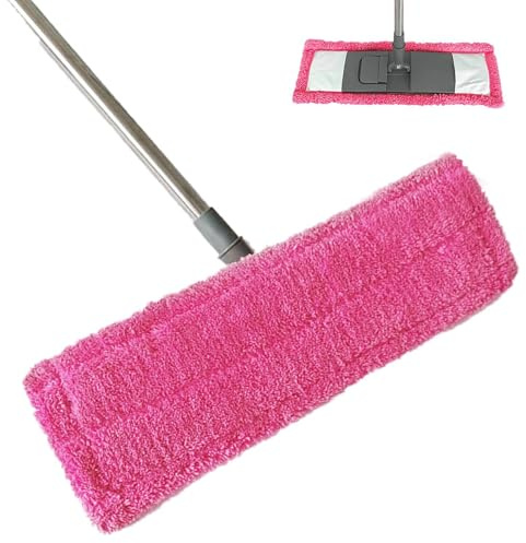 Genérico Mopa para Suelos de Madera,Mango Largo con Ángulo Ajustable - Accesorios de Limpieza para Suelos laminados,para Azulejos, Techos, Ventanas, Paredes, Esquinas, Hogar, Apartamento, Cocina,