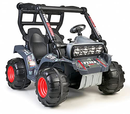 FEBER Buggy 12V - 2-Sitzer Elektroauto für Jungen und Mädchen ab 3 Jahren (Famosa 800012472)