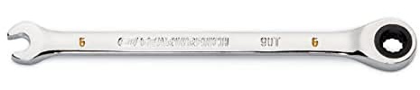 GEARWRENCH 6mm 4 Degree Swing Arch 12 Point Ratcheting Combination Wrench - 86906