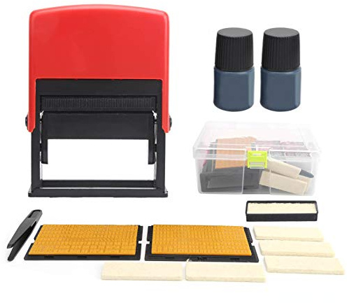 Weiyirot Portable Coding Machine - Hand Held Printer Ink Date Coding Machine Manual Date Coding Stamp Machine Industrial Control Supplies for Production/Expiry Date, Card Slot Type