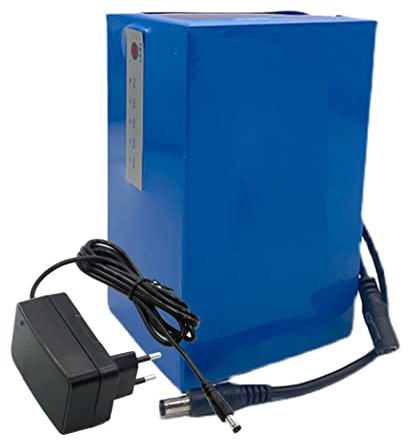 FREEDOH Batería Iones Litio Polímero Paquete Batería Litio Recargable De 12V 30Ah con Cargador Apto para Cámaras Herramientas De Iluminación Audio Rociador Eléctrico,12v 30ah b
