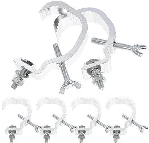 SUPVOX Heavy Duty Stage Lamp Hooks Aluminum Alloy Truss Clamps Replacement Lamp Hooks for Stage Lighting