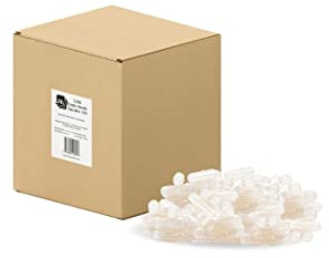 Vegan Capsules Empty Size 000-1000 Count Bulk Veggie Capsules Empty - Joined Fillable 000 HPMC Vegetable Pill Capsules - Empty for Capsule Filling Machine - Halal Kosher Hypromellose