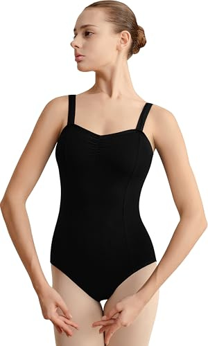 BAKPH Women's Princess Tank Ballet Leotard for Dance, Full Front Lining(23916-06-S)