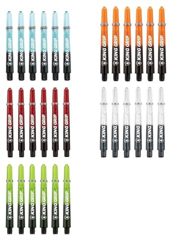 KOTO - Dartschäfte Kollektion Inbetween, 30 Shafts, Nylon Shafts Multicolor