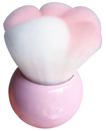 Ipetboom Katzenpfoten Make-up Pinsel Für Frauen Tragbarer Wiederverwendbarer Puder Und Rougepinsel Mit Kreativem Design Für Täglichen Und Professionellen Gebrauch Kunststoffgriff Für