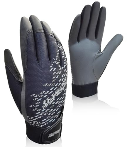 Intra-FIT Gants de squash Racquetball Gants en polyuréthane pour droitier Raquette de squash Excellente adhérence, bon rebond, haute résistance à l'abrasion