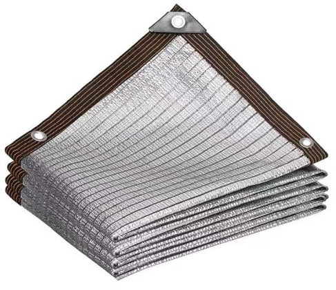 Telo ombreggiante resistente, 6 x 10 m, per serra, giardino, patio e canile per cani, protezione dai raggi UV e tessuto di copertura solare