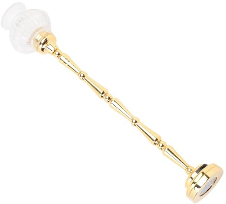 RiToEasysports Lumières de Maison de Poupée, Lampe Miniature, Lampadaire LED à L’échelle 1/12, Lumière Fonctionnelle pour Cuisine, Salon, Micro Paysage