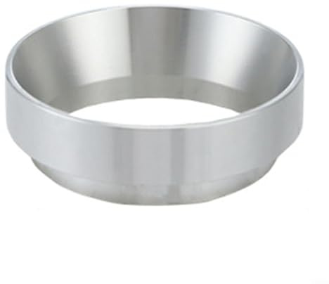 Dose comodamente il tuo caffè con l'imbuto magnetico in alluminio compatibile con le dimensioni del manomissione (58 mm argento)