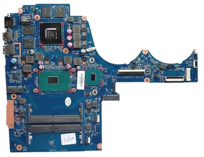 For 15-AX 15-BC Laptop Motherboard With I7-6700HQ CPU GTX960M 4GB GPU 856678-601 856678-001 859750-601 DAG35AMB8E0(960M I5-6300HQ)