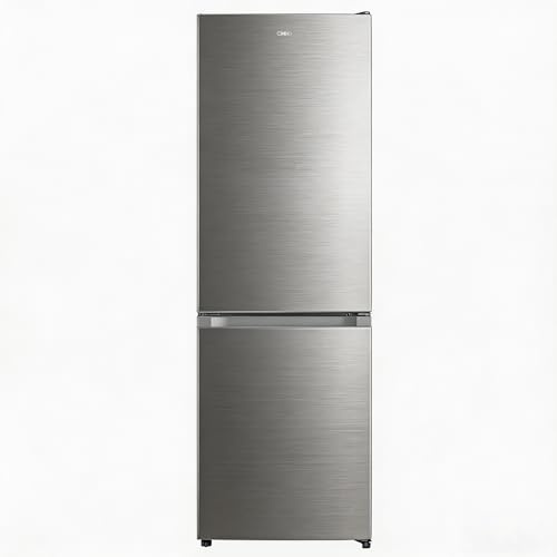 CHiQ Freistehender Kühlschrank mit Gefrierfach 157L (109L/48L) | Auto-Drain, 4-Sterne-Gefrierschrank | 47,4 cm B | LED Licht, Flexible Anpassung, Türausrichtung Wechselbar, KMRF159LSD