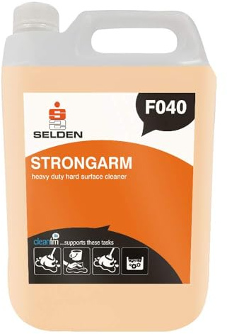 Selden F040 Strongarm Heavy Duty Hard Surface Cleaner - Pack of 2 x 5 Litre