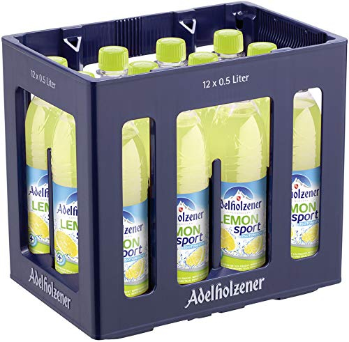 Adelholzener, Lemon Sport 12 x 0.5 l (MEHRWEG inkl. EUR 3.30 Pfand)