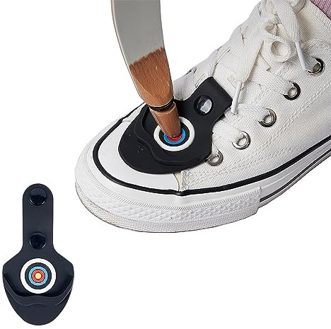 Fyearfly Almohadilla de Goma para Tiro con Arco, protección de extremidades de Arco recurvo en Zapatos, Accesorios de Tiro con Arco para Tiro, Caza, práctica de orientación