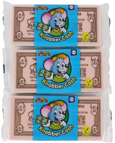 Küchle Knabber-Cash Esspapier 3x20 g (60 g), Buntes Esspapier in 4 Farben