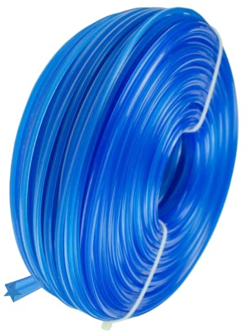 GARDENIX Filo per decespugliatore, 2,7 mm x 100 m, 5 punte, filo di nylon