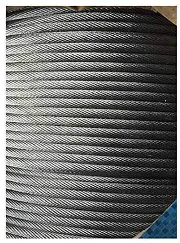 Draht Seil 3mm - 8mm, 19x7 elektrisch verzinktes Nicht rotierendes Stahldrahtseil für elektrische Drahtseil-Hebekran (Length : 4MM 30M)
