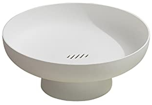 SISWIM Frutero Mesa de Almacenamiento de Frutas Cesta de Caramelo Organizador de casa Herramienta de Cocina for Galletas Vegetales Bandejas de Almacenamiento Cesta de Frutas (Color : Blanc)