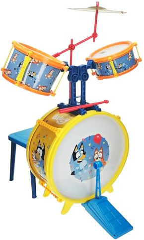 Claudio Reig -S2431593 Batterie Musical Bluey, Multicolore (2435)