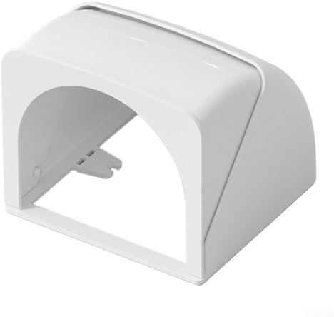 86 tipos de fundas de enchufe abatibles, caja de enchufe impermeable al aire libre, cubierta protectora de enchufe eléctrico a prueba de lluvia para patio al aire libre jardín ()