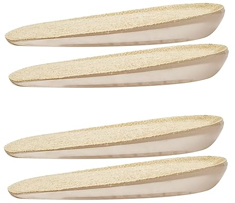 IWOWHERO 2paare Invisible Height Increase Insoles Für Erhöhung Atmungsaktive Gel-materialien Rutschfeste Fersenkissen Bequem Und Waschbar Lösung Für Zusätzliche Höhe Jedem Schuh