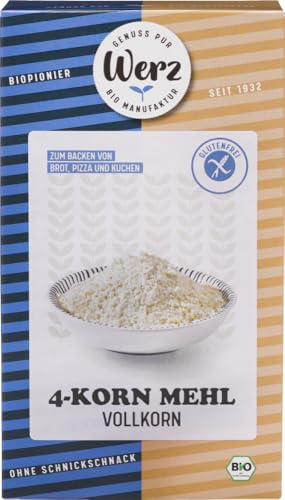 Bio 4-Korn Mehl, glutenfrei 2 x 1000 g