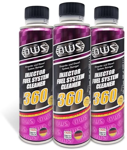 Flotex OWS 360 Injector Fuel System Cleaner Diesel Additiv 3x300ml | Reinigt Einspritz- & Dieselsystem vom Tank bis zum Brennraum | Dieselsystemreiniger verhindert Ablagerungen & Oxidation