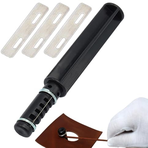 Cortador de Cuerda de Cuero Herramientas De Artesanía Rotativas Ajustables