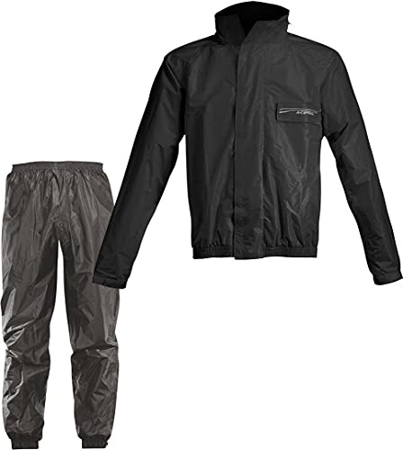 Tuta antipioggia completa Acerbis Logo Nero, XS