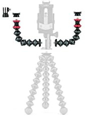JOBY JB01532-BWW GorillaPod Flexible Arme und Halterungen Zubehör-Kit (geeignet für Smartphones, iPhone, Action Kameras, Blitzlicht, LEDs, Mikrofon)