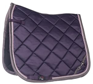 HKM Golden Gate Bit Sattelunterlagen lila One Size, pony vielseitigkeit