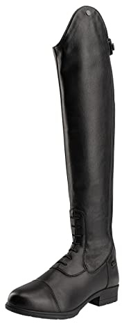 SUEDWIND FOOTWEAR Reitstiefel Nova Vegan Tall – Schwarz – 36-41 | Stiefel aus Lederimitat - Komforteinlegsohle, Nova Gummisohle, Reißverschluss, Mesh-Innenfutter - atmungsaktiv & komfortabel