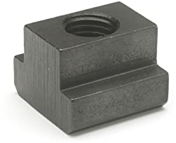 Ganter Normelemente Dadi per scanalature a T, DIN 508-10-M8-10, classe di resistenza 10, bruniti, 10 pezzi