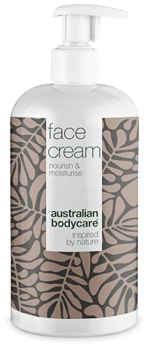 Gesichtscreme gegen Akne, Pickel & Mitesser 500 ml - Schnell einziehende Creme mit Vitamin E & natürlichem 4-Terpineol, bekannt aus Teebaumöl